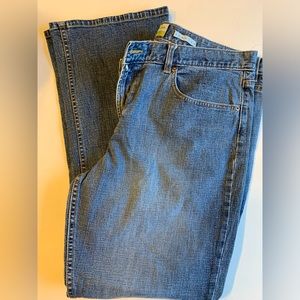 Old Navy Vintage Blue Low waist stretch Boot cut Jeans women size 16